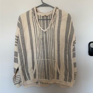 Lovestitch Black and Cream Knit Sweater